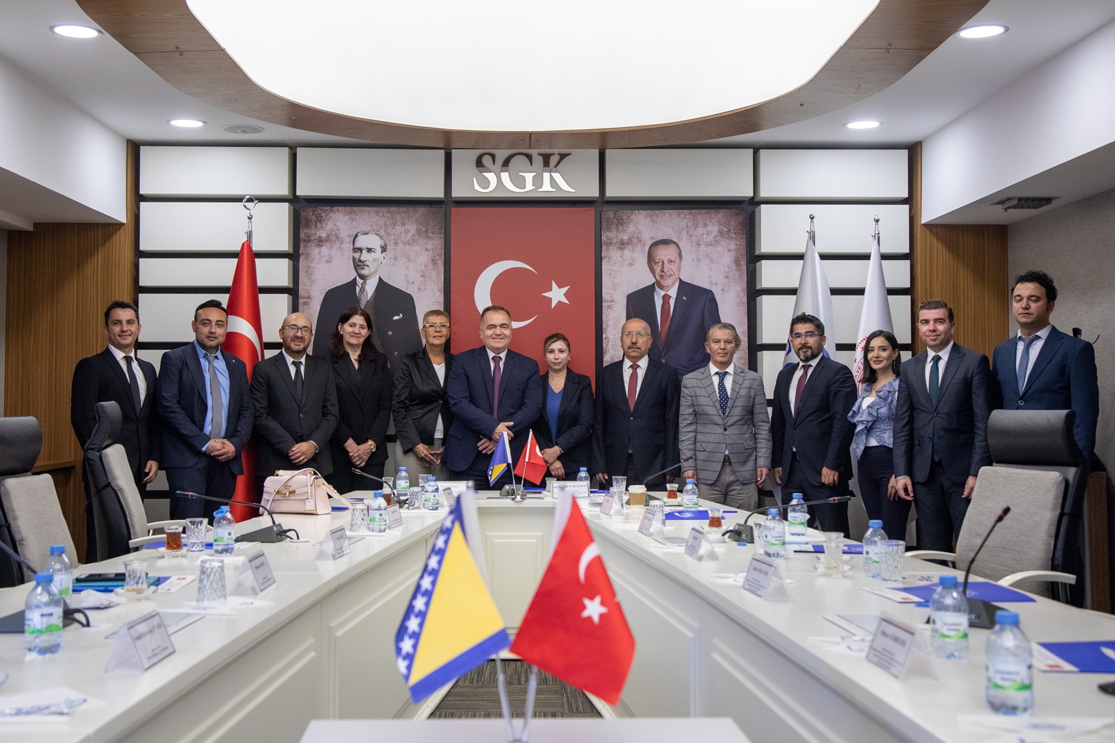 Bosna Hersek İşgücü ve İstihdam Ajansı Heyetinden SGK’ye Ziyaret